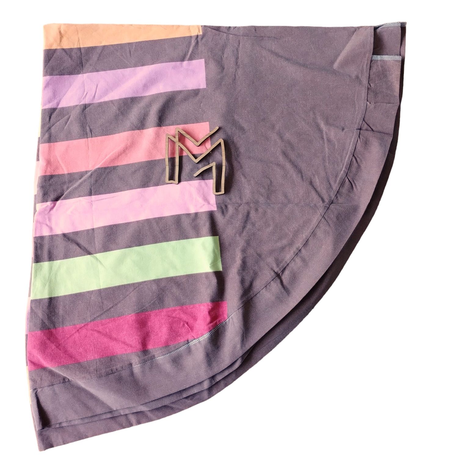 Play &amp; go uit recuptextiel  - vrolijke lijnen