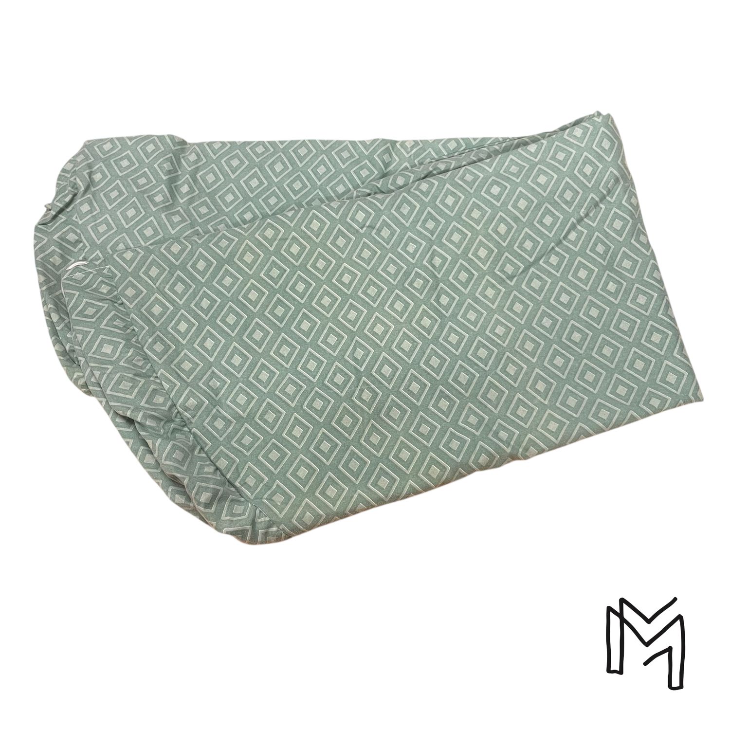 Play &amp; go uit recuptextiel - Grey rhombus