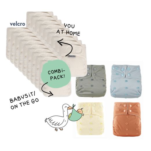 Economy pack Babysitter - SmartAss velcro