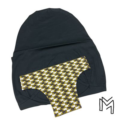 Wipperhoes uit recuptextiel - Beary