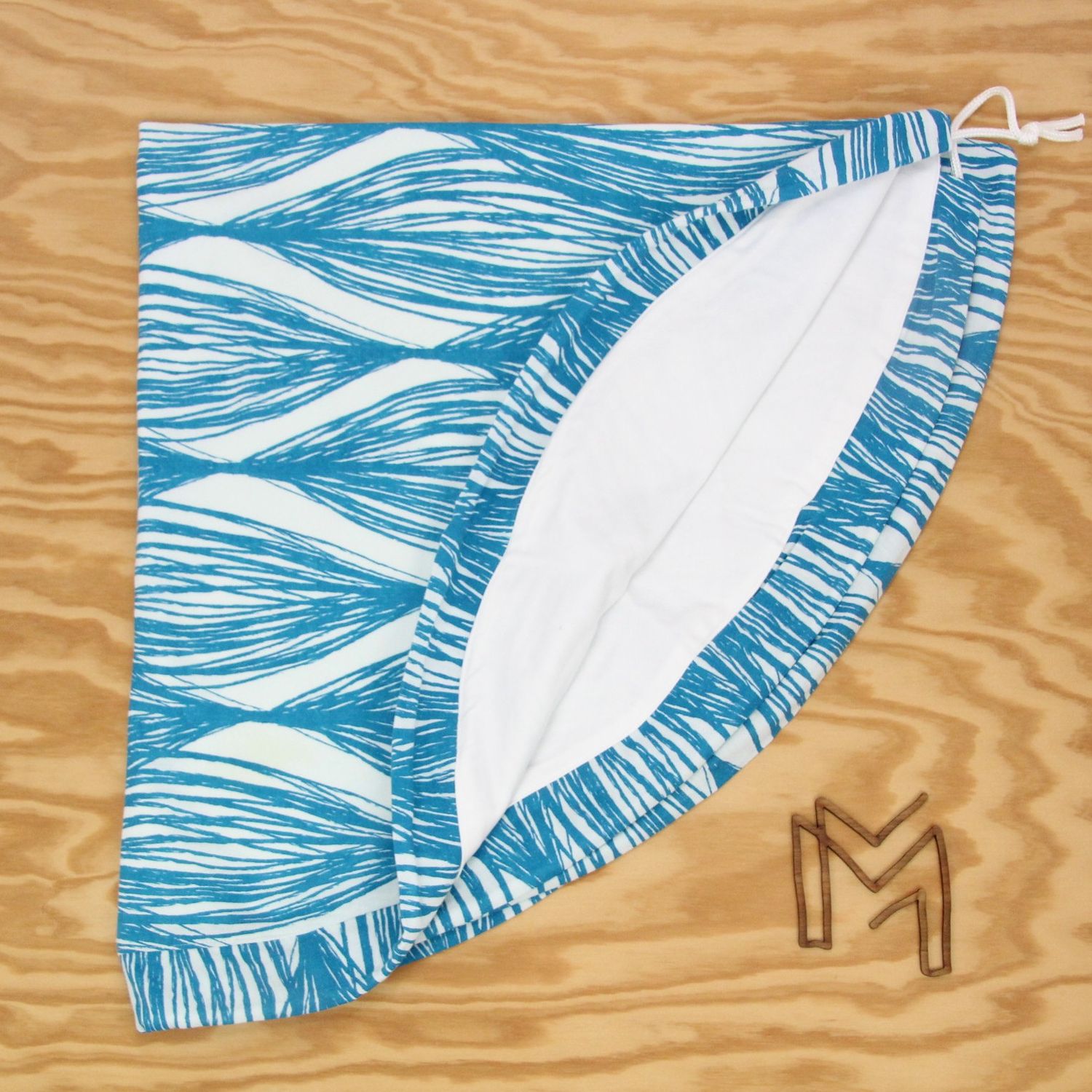 Play &amp; go uit recuptextiel - kriskras aqua