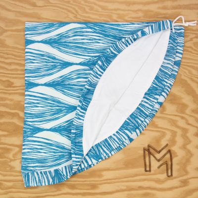 Play &amp; go uit recuptextiel - kriskras aqua