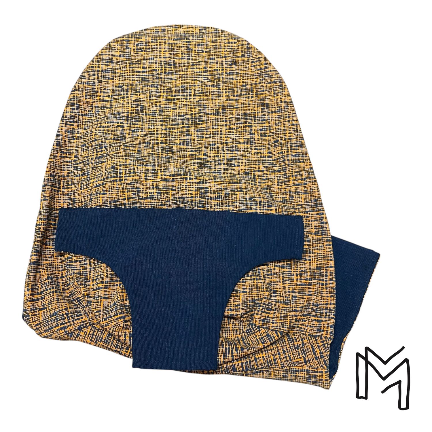 Wipperhoes uit recuptextiel - Straw