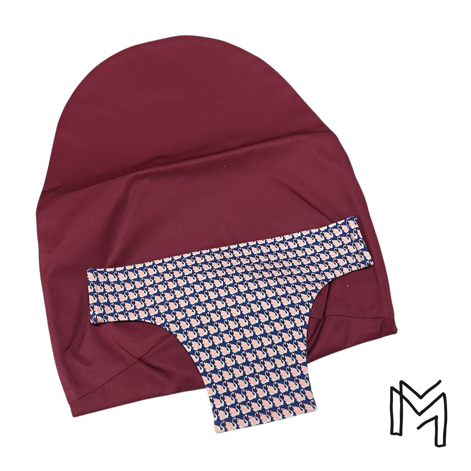 Wipperhoes uit recuptextiel - Swanlake