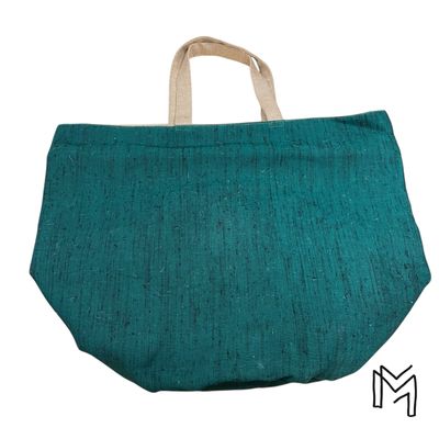 XL opbergmand uit recuptextiel - Green forest