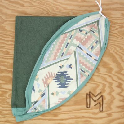 Play &amp; go uit recuptextiel - Forest azteken