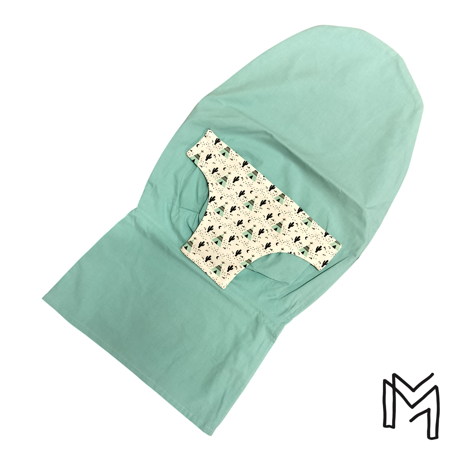Wipperhoes uit recuptextiel - Mint tipi