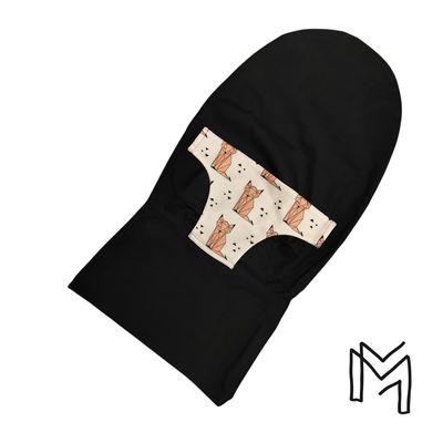 Wipperhoes uit recuptextiel - geo foxes