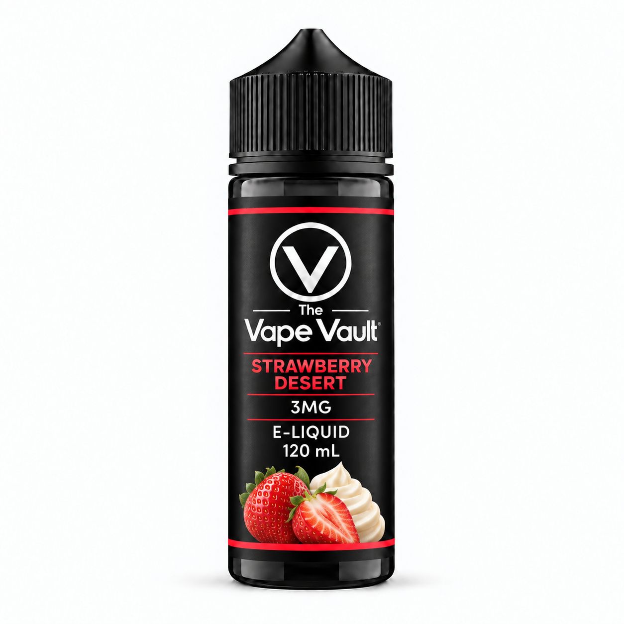 120ML Strawberry Desert  3MG