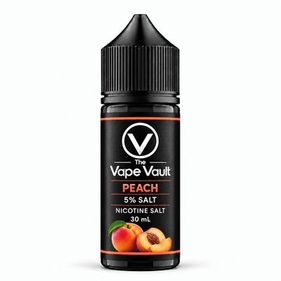 30ML Peach  5% Salt