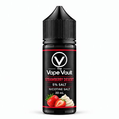 30ML Strawberry Desert  5% Salt