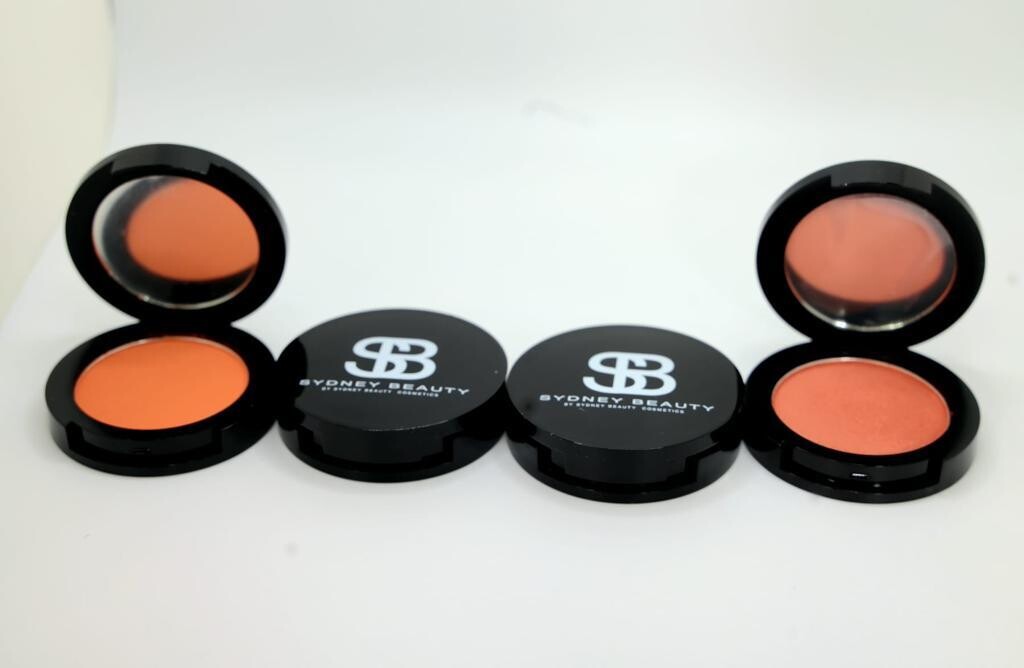 SB Peach Blush Face Mineral Powder