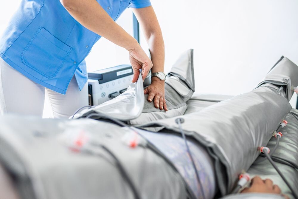 Pressotherapy Sauna Lymphatic Drainage Per Session