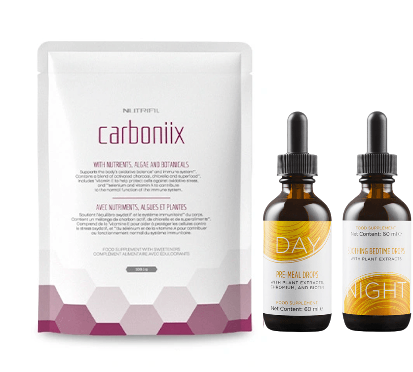 GOCCE GIORNO E NOTTE + CARBONIIX (guida offerta + ricette)