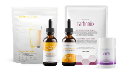 GOCCE GIORNO E NOTTE + CARBONIIX + PURENOURISH + VINALI (guida offerta + ricette)