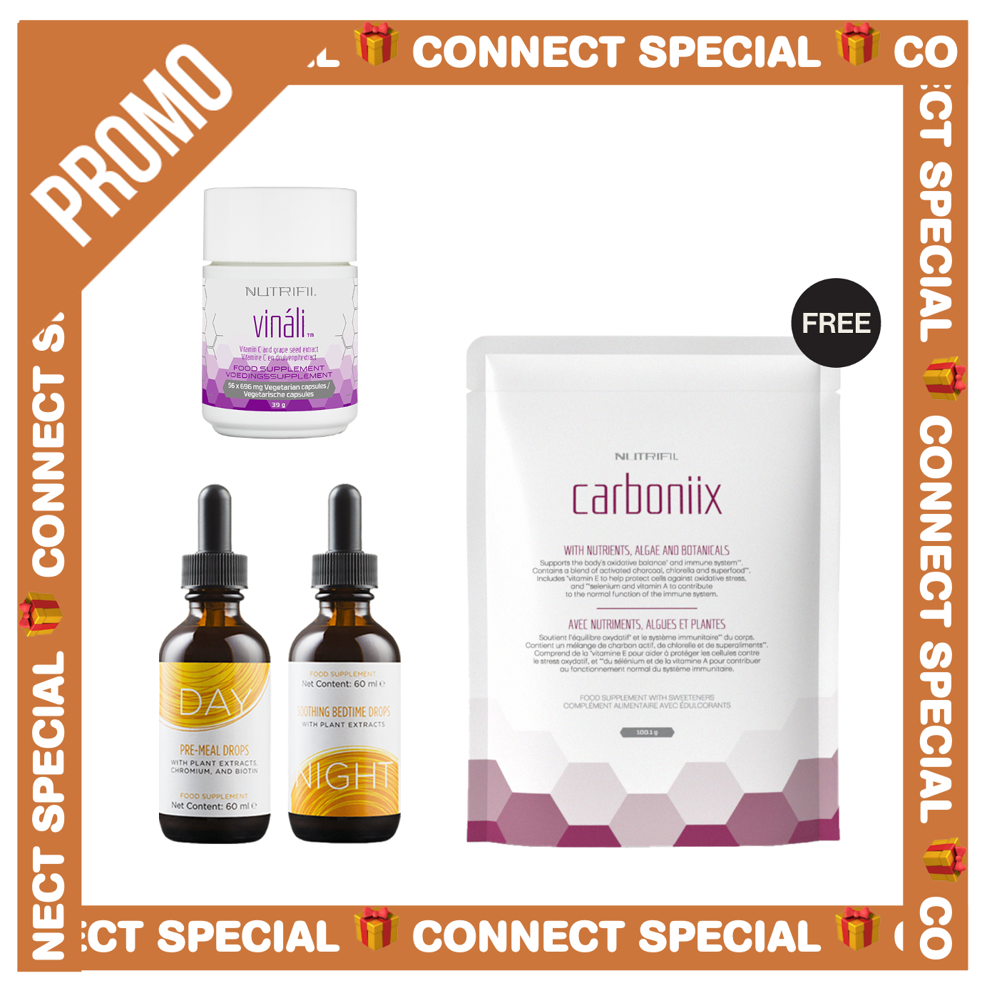 Gocce & Vinali + IN OMAGGIO Carboniix (guida offerta + ricette)