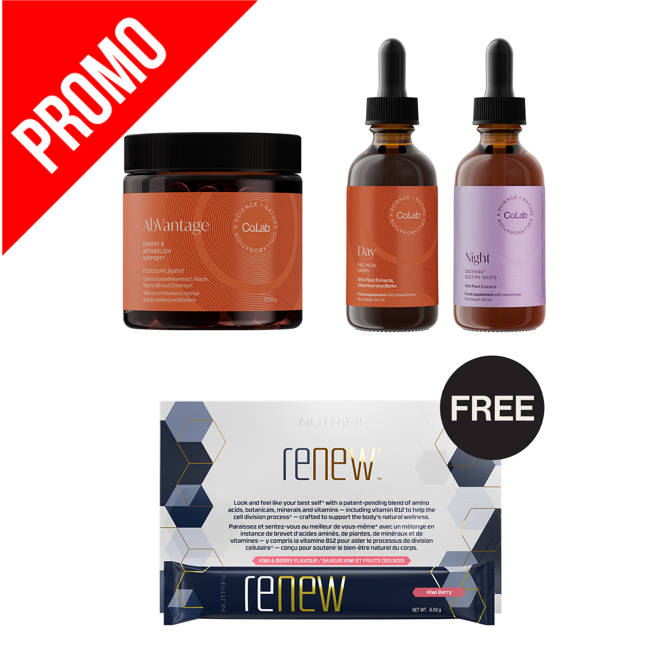 AdVantage & Drops (RENEW + guida offerta + ricette)