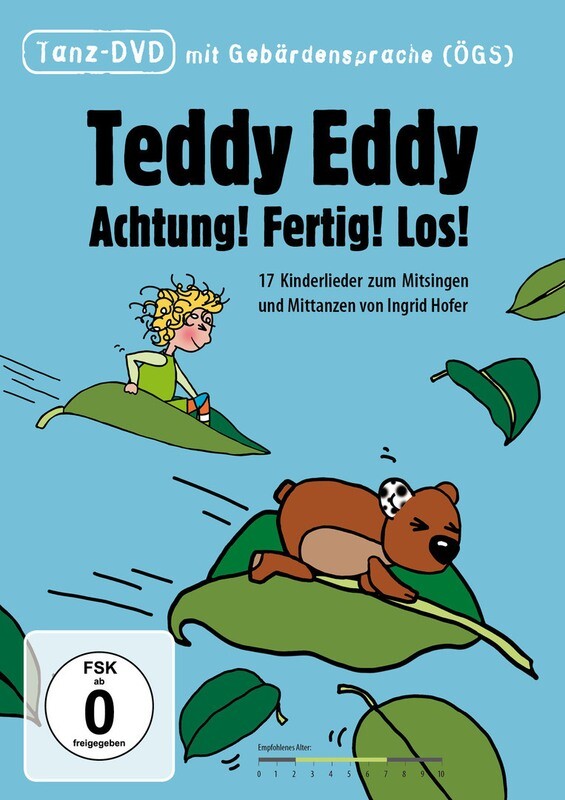 Ingrid Hofer: Teddy Eddy - Achtung! Fertig! Los! DVD