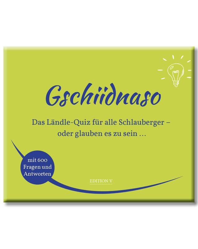 Kartenspiel &quot;Gschiidnaso&quot;