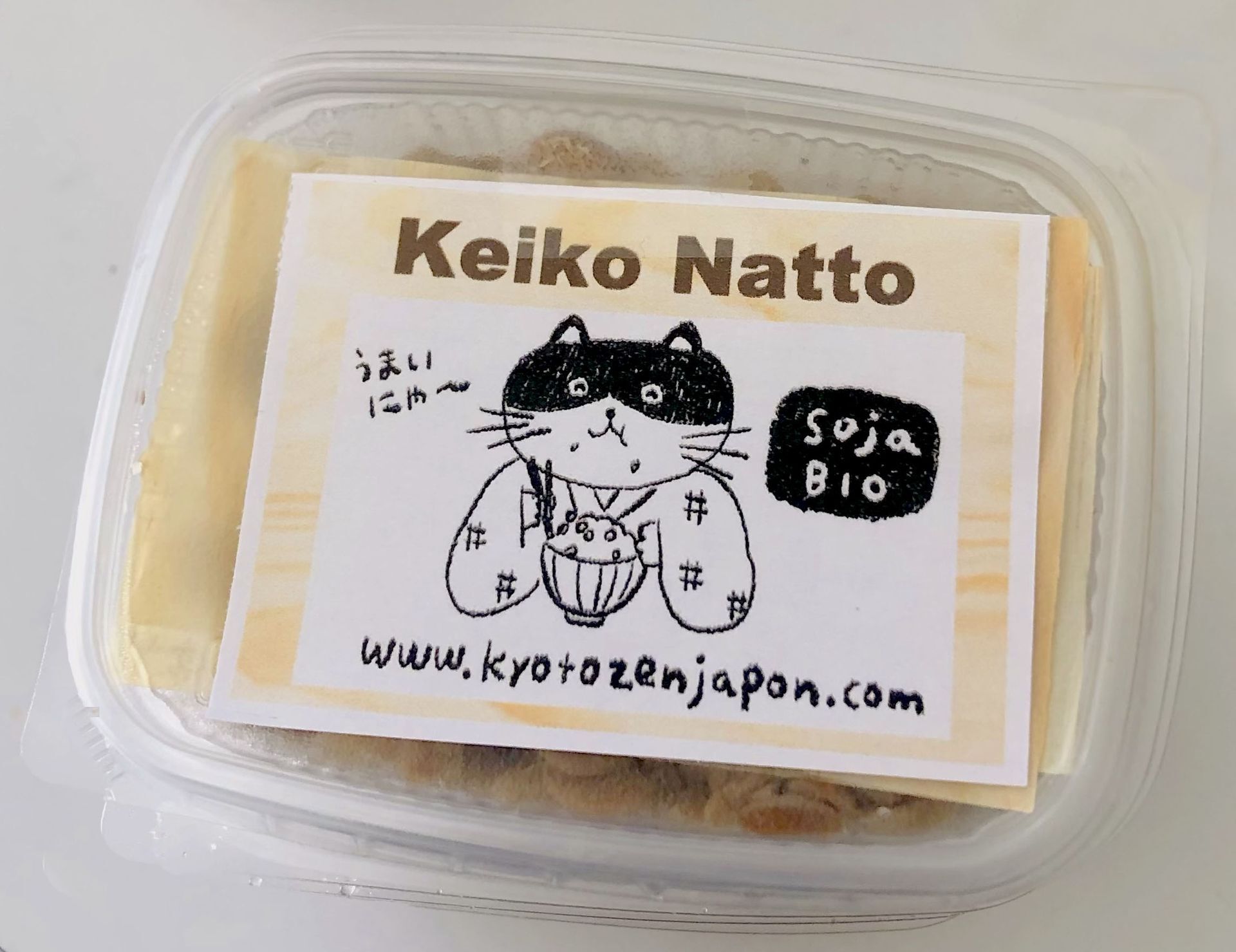 Barquette de Natto BIO