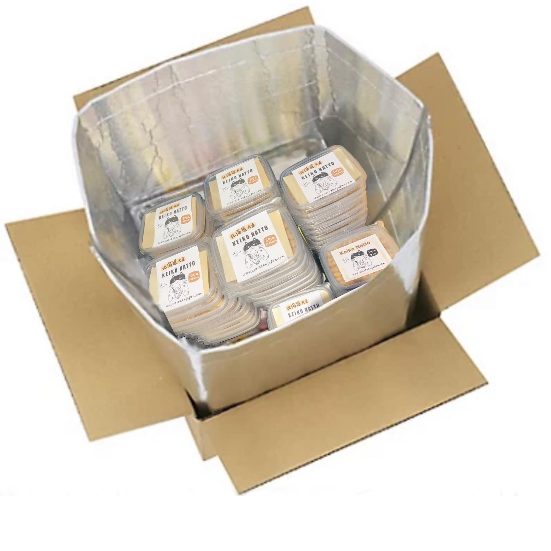 Barquette de Natto Premium Hokkaido (sans OGM)