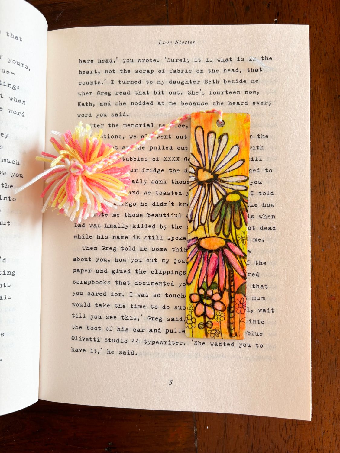 Sunshine Bloom Bookmark