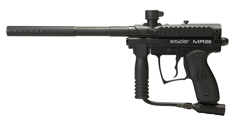 PERFORMANCE FEATURES - Mil-Sim Style Semi-Auto Paintball Marker - Air Effic...