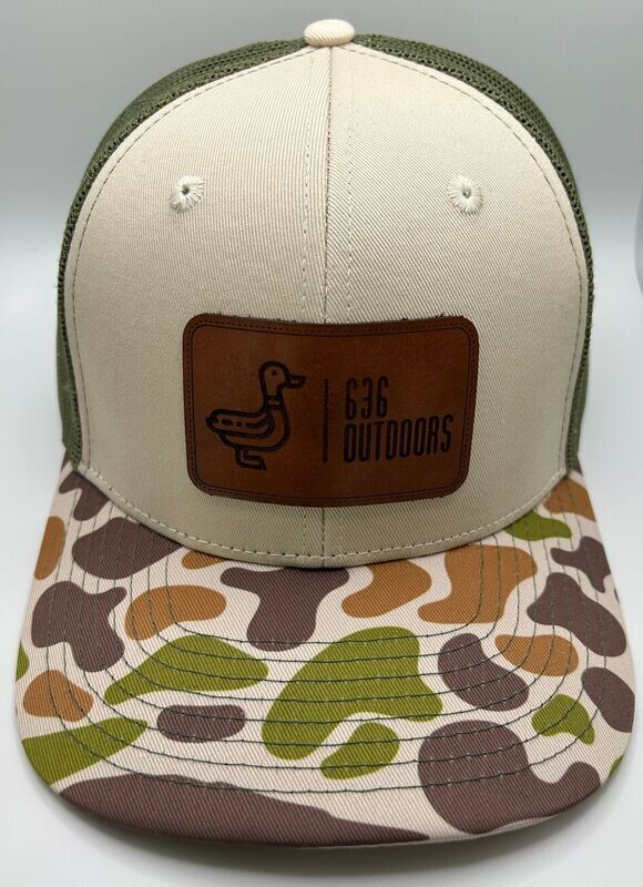 636 White Front Hat