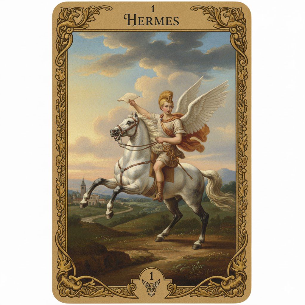 Büffelfrau Lenormand Götter Orakel