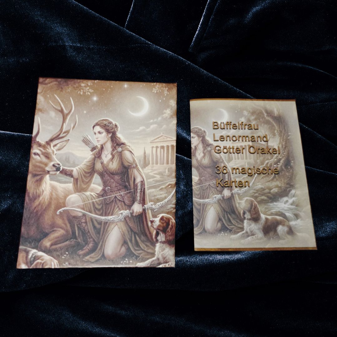 Büffelfrau Lenormand Götter Orakel