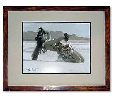 Kim Taylor Reece 16 X 20 Matted Hula Prints (5 Style Choices--$56.00 each)