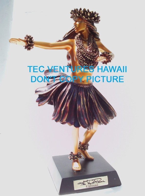 Kim Taylor Reece Cold Cast Resin Hula Sculptures (13 Style Choices--$69.95 each)