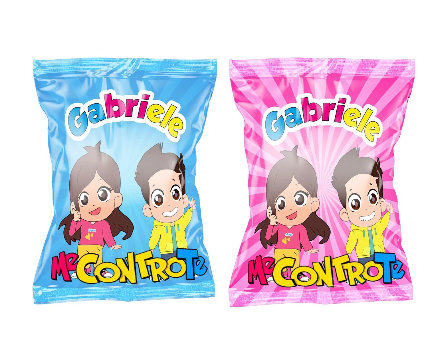 PATATINE kit party, TEMA: ME CONTRO TE