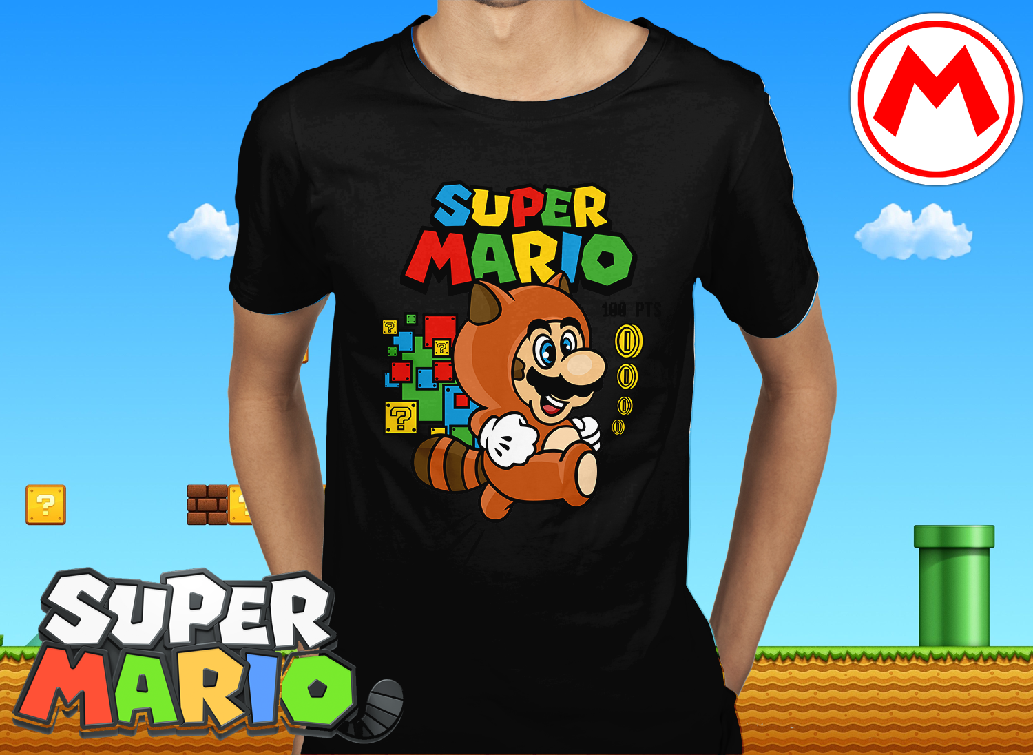 T-SHIRT Super Mario, GRAFICA: 1