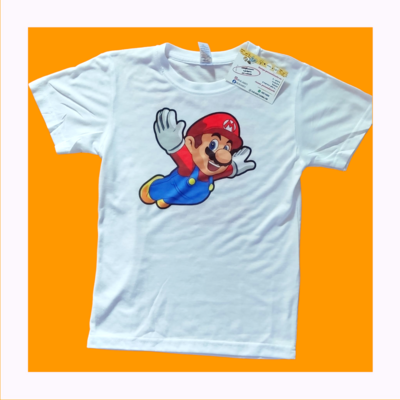 T-SHIRT Super Mario Bros bambino