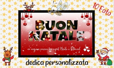 FOTO natale quadro libro