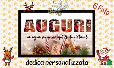 FOTO natale quadro libro
