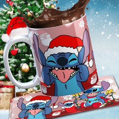 TAZZE STITCH Natalizia