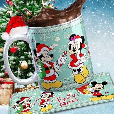 TAZZA MINNIE &amp; TOPOLINO natalizia