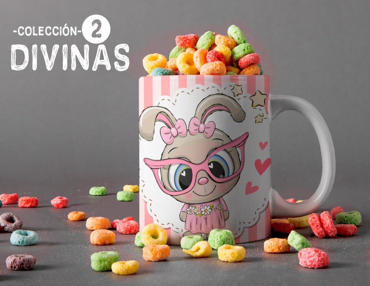 TAZZE Cuccioli cute, DISEGNO: CONIGLIO