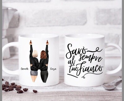 TAZZA  Amica e Sorella