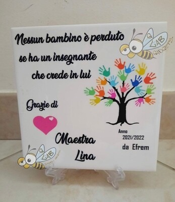MATTONELLA personalizzata