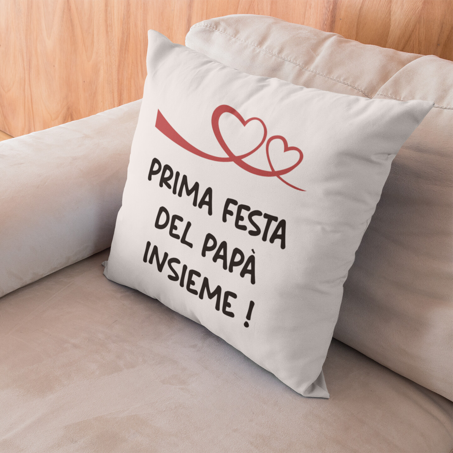 CUSCINO &quot;prima festa del papà&quot;, TIPOLOGIA: Cuscino
