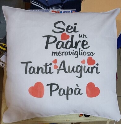 CUSCINO festa del papà