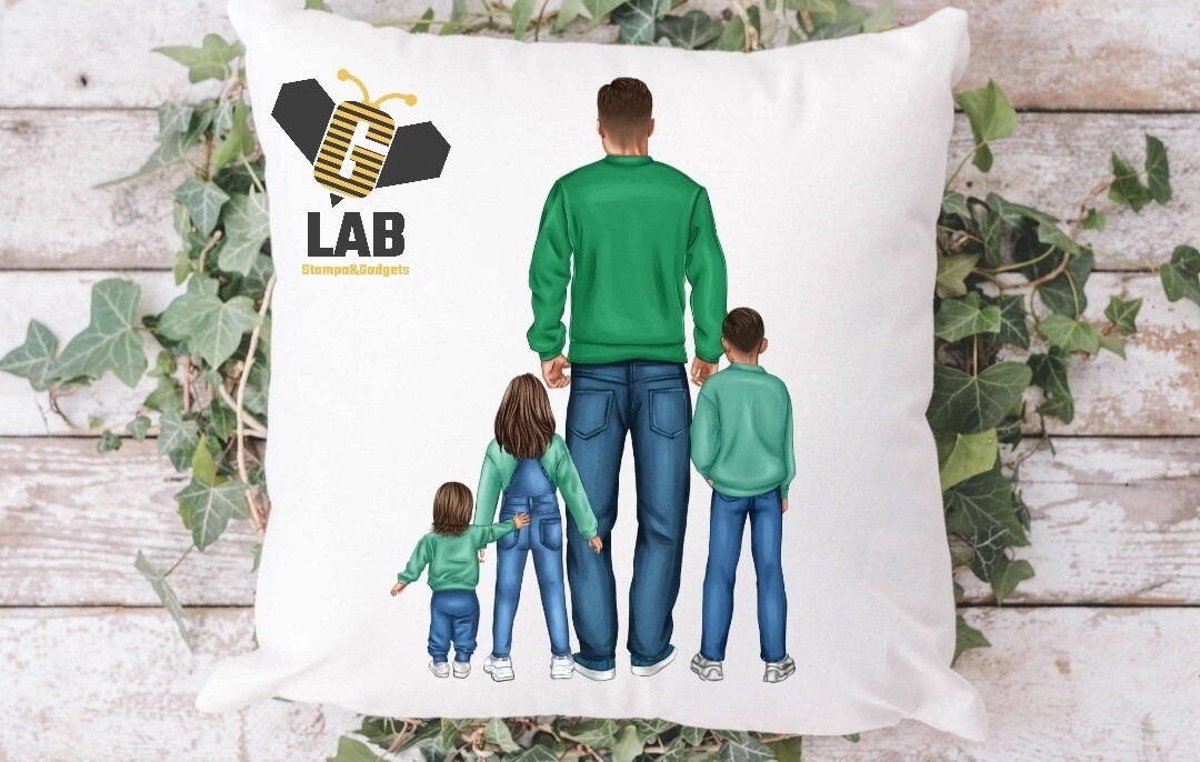 CUSCINO Papà e Figli