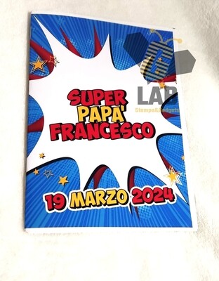 Album figurine festa del papà