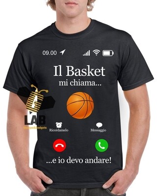 T-shirt "la passione mi chiama..."
