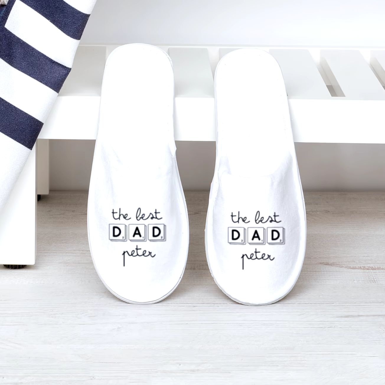 Personalized Travel Slippers