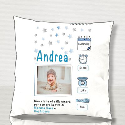 CUSCINO Nascita con foto