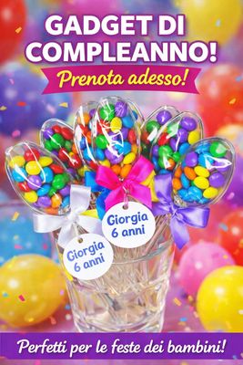 Cucchiaio di confettini al cioccolato 10pz